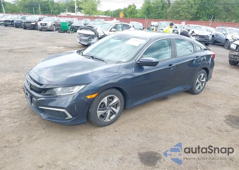 2019 Honda Civic Lx z USA, uszkodzony, nr VIN 2HGFC2F60KH576776